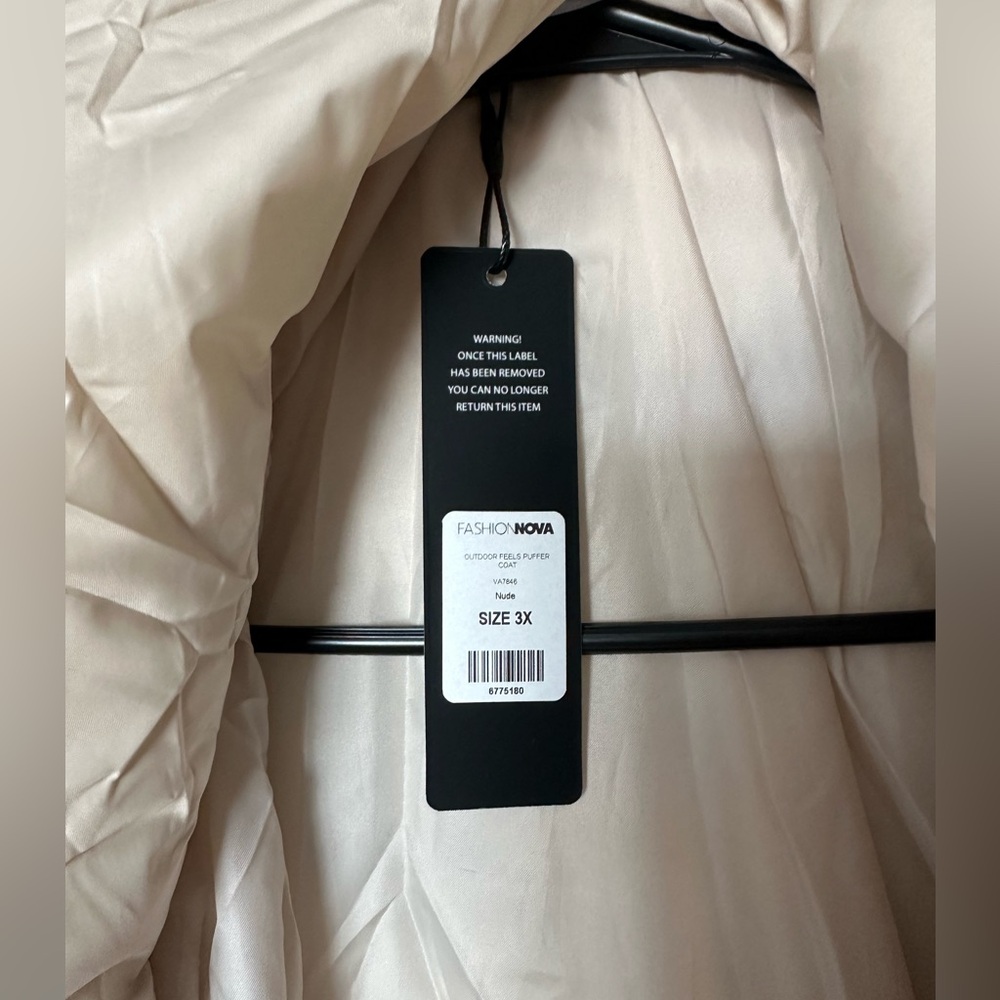 Long puffer jacket - Picture 2 of 3